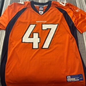 Denver Broncos, John Lynch number 47 jersey great condition